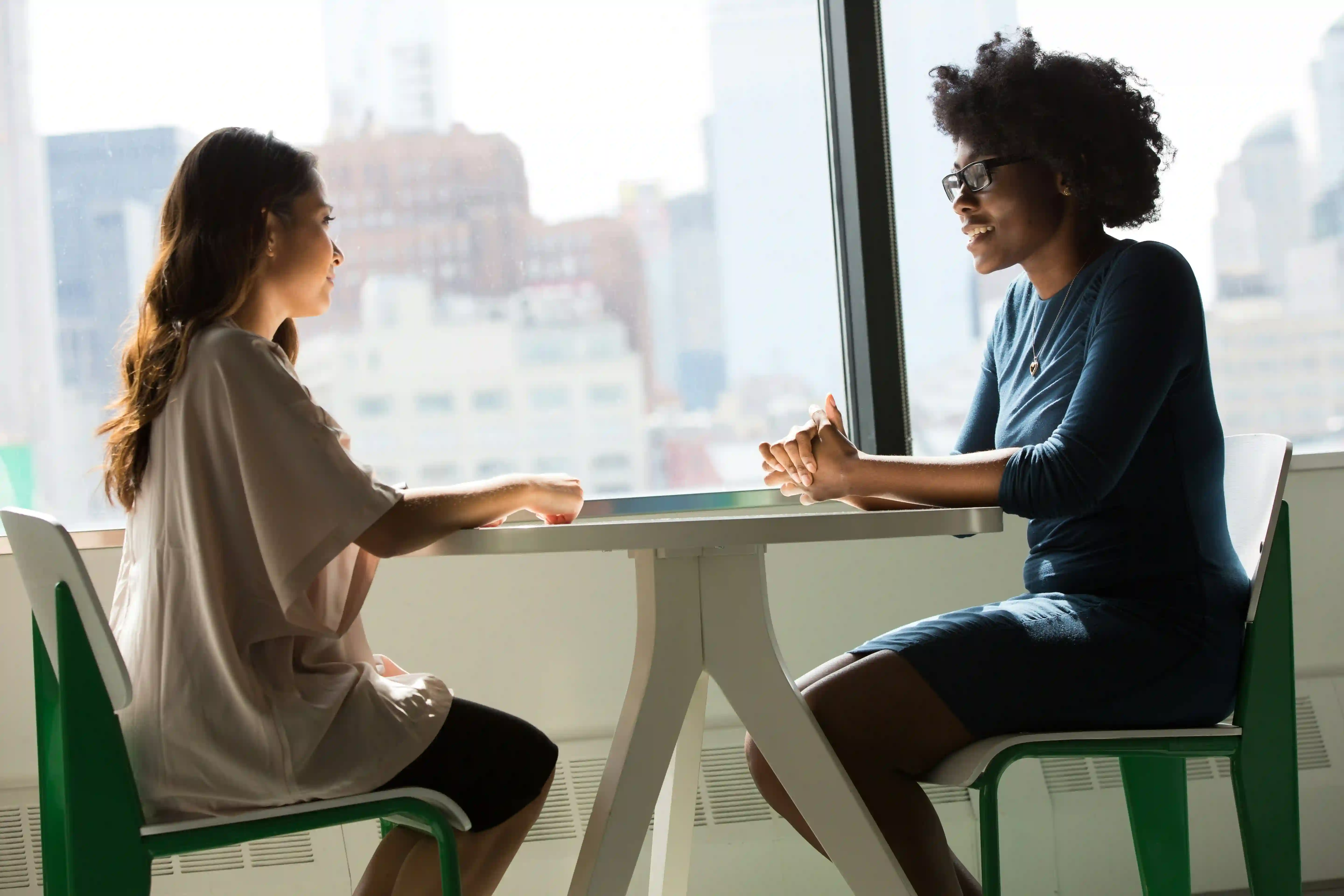 talking about therapy